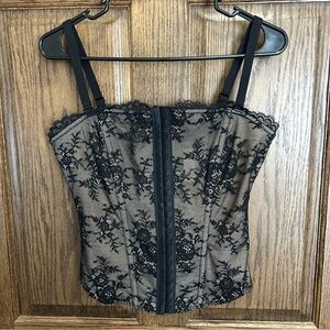 Chic Black Lace Camisole